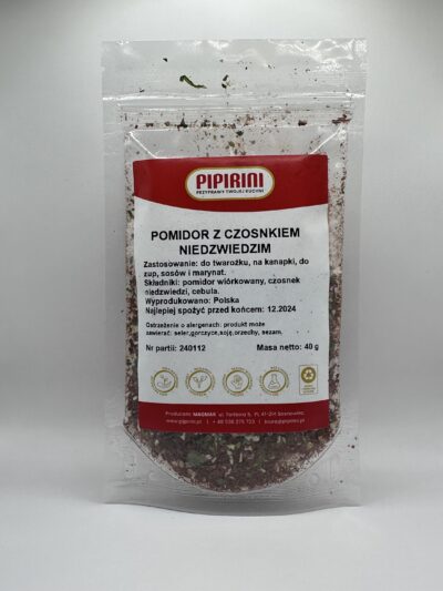 Pomidor z Czosnkiem Niedźwiedzim 40g